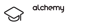 Logo - Alchemy Academy, Intertek Product - Black and White