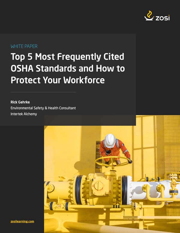 Top 5 Most Cited OSHA Violations -- White Paper