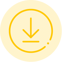 Icon - Download - Yellow