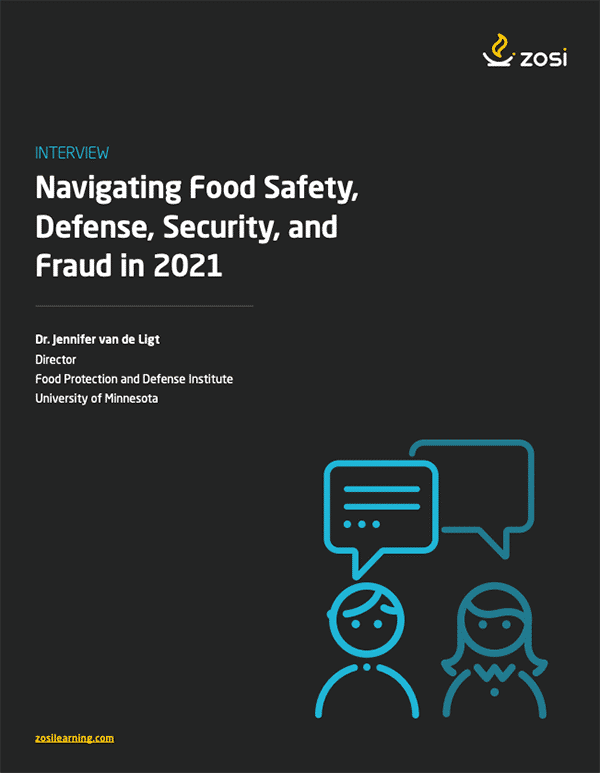Naviguer sur la salubrité des aliments, la défense, la sécurité et la fraude en 2021