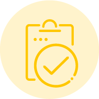 Icon - Clipboard - Yellow