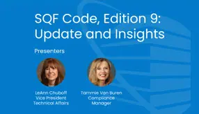 SQF Code, Edition 9: Updates and Insights