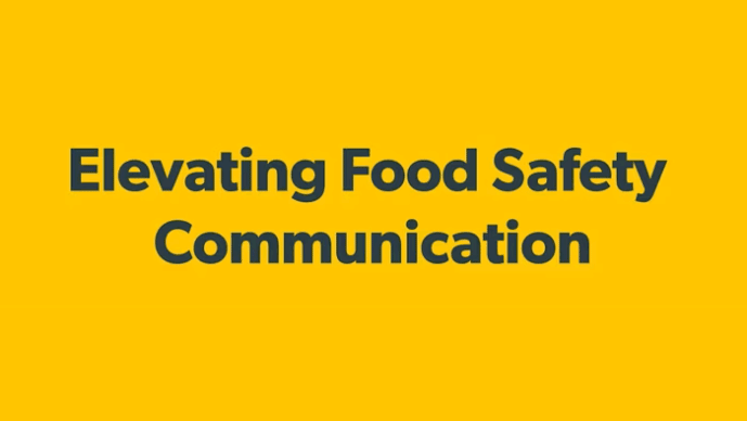 Améliorer la communication sur la sécurité alimentaire