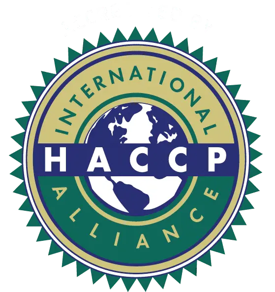 Accredited by the International HACCP Alliance